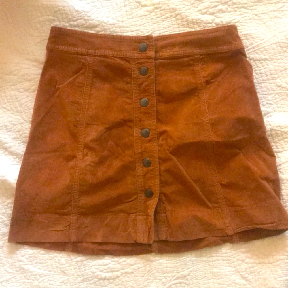 Velvet madewell skirt
